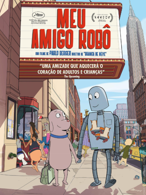 meu amigo robô poster